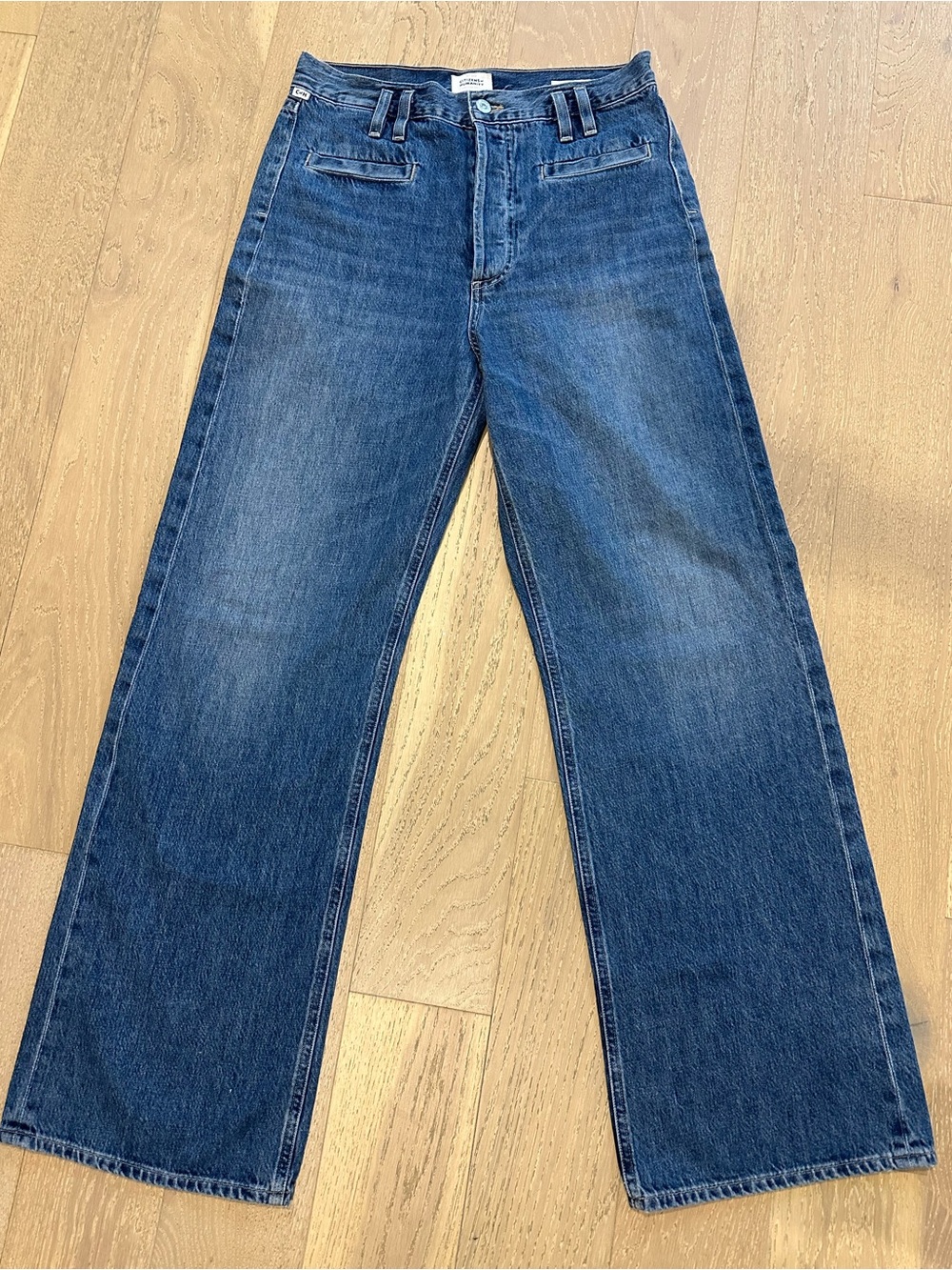Citizens of Humanity Gaucho Trouser Jeans Vista Wide Leg Size 26